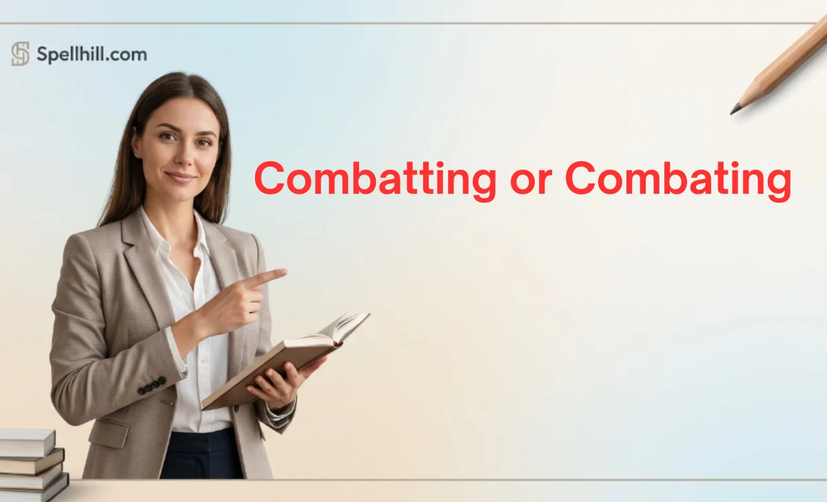 Combatting or Combating