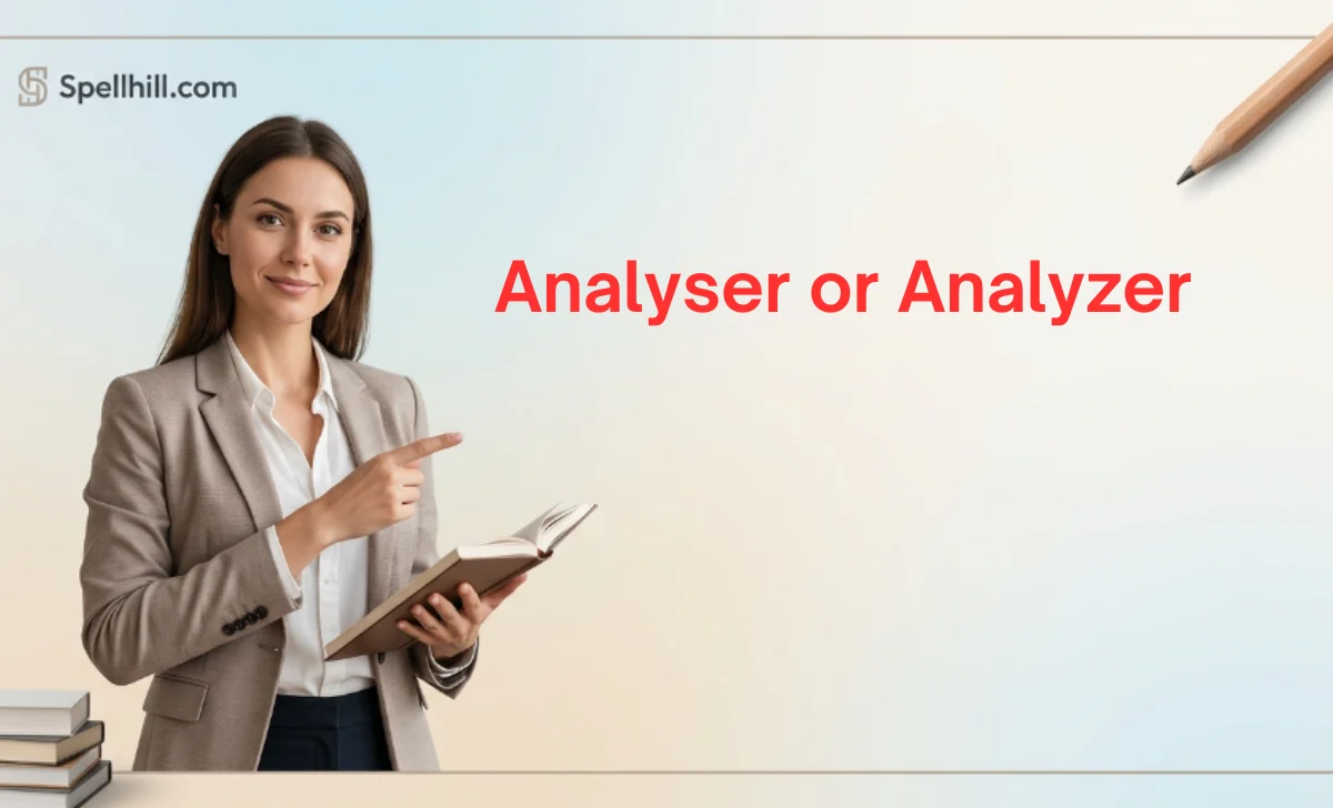 Analyser or Analyzer