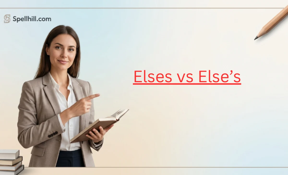 Elses vs Else’s