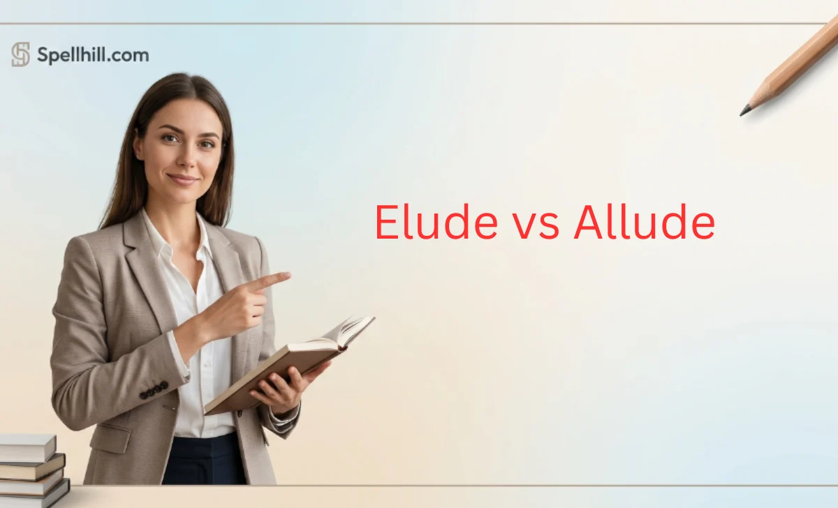 Elude vs Allude