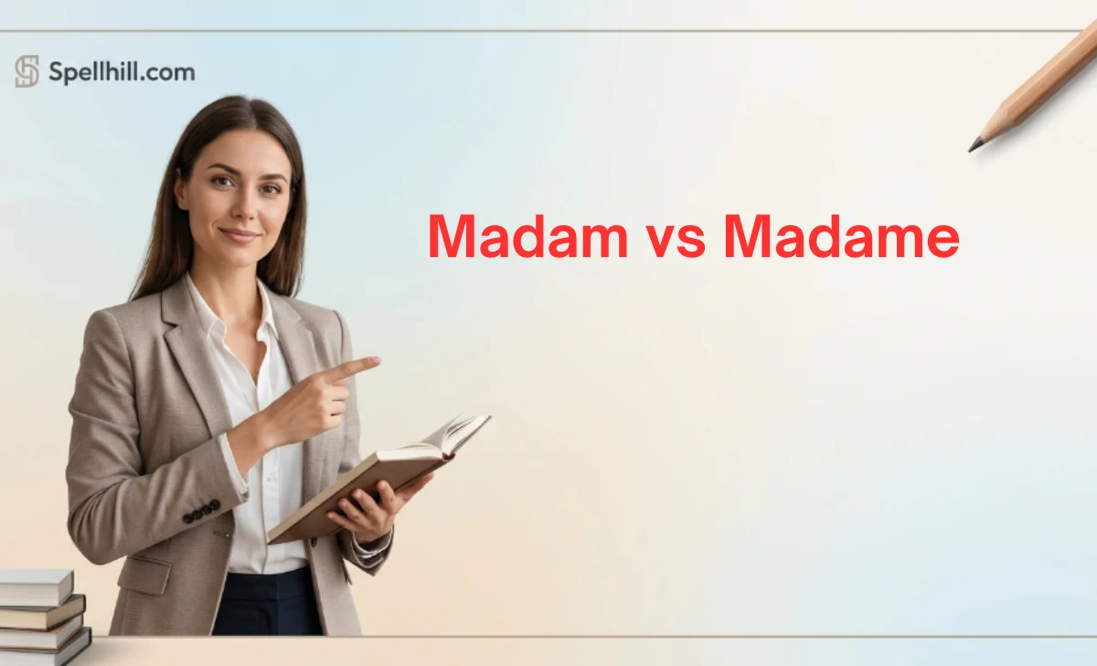 Madam vs Madame