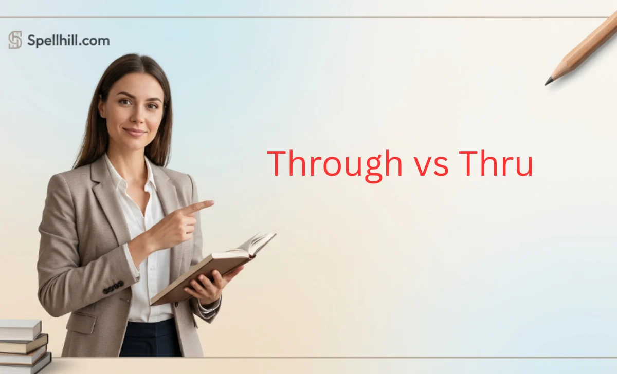 Through vs Thru
