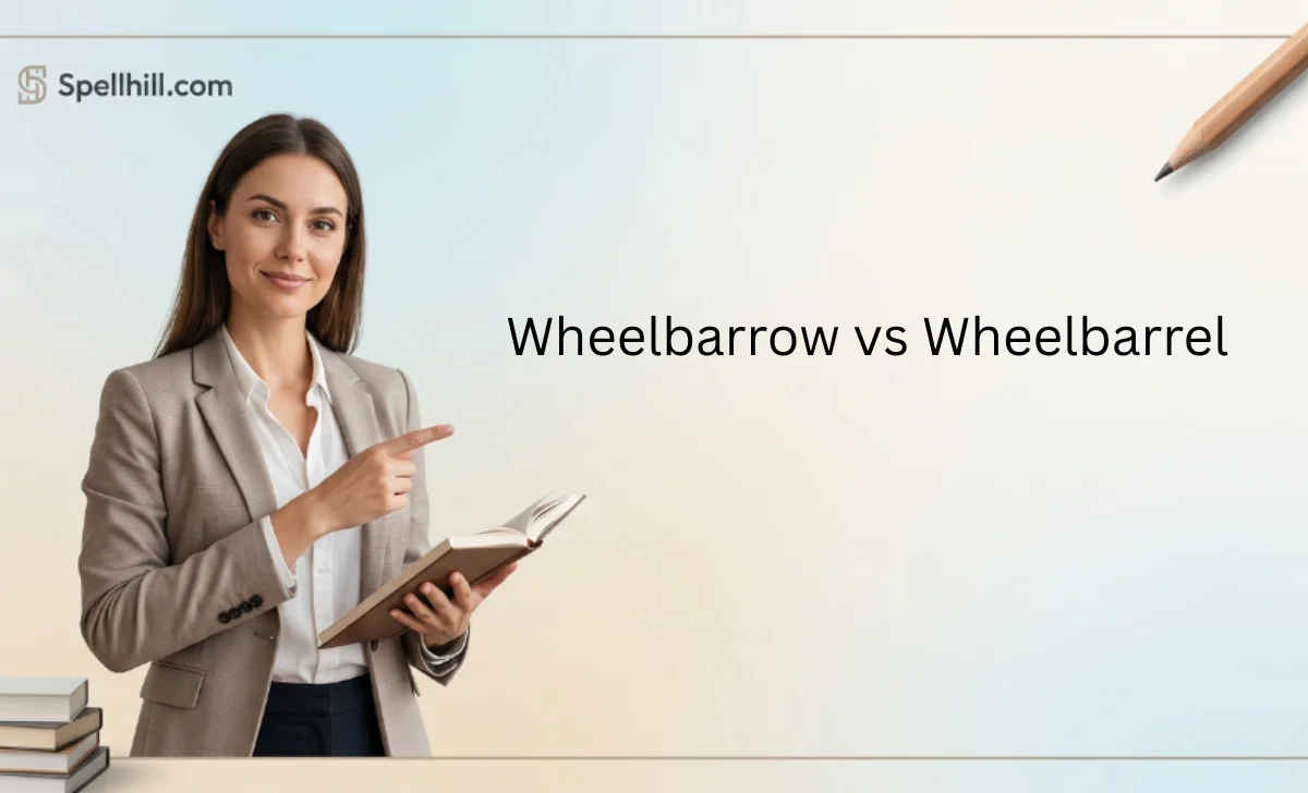 Wheelbarrow vs Wheelbarrel