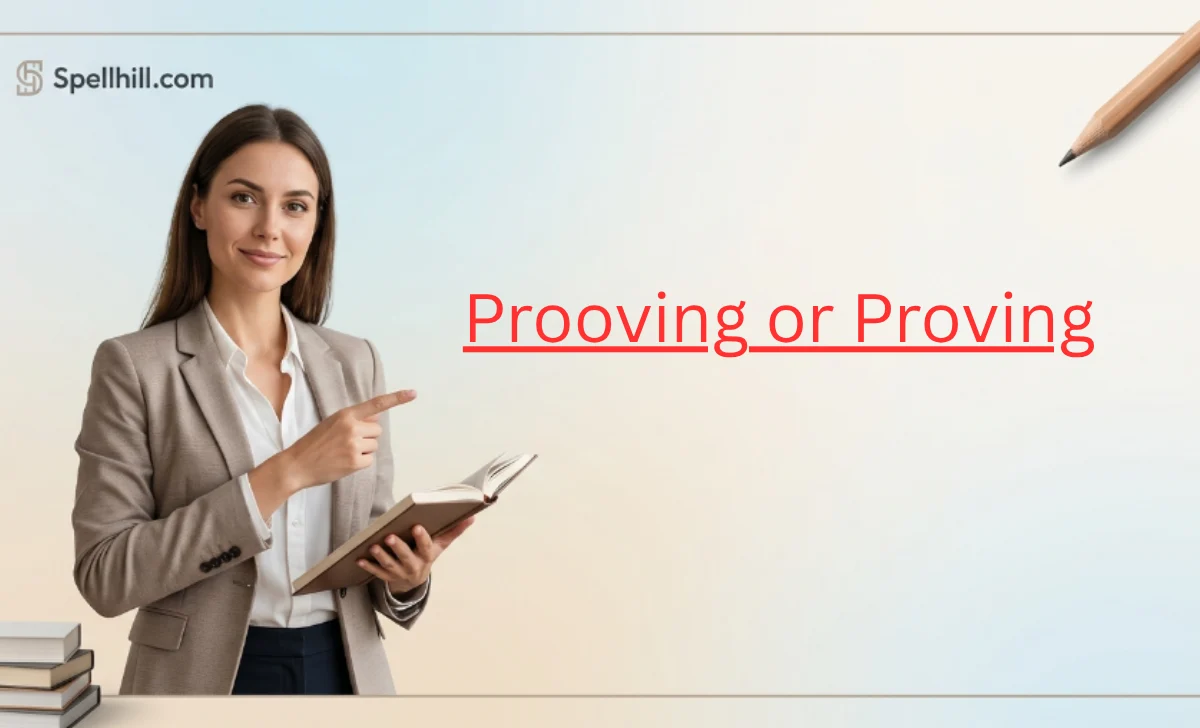Prooving or Proving